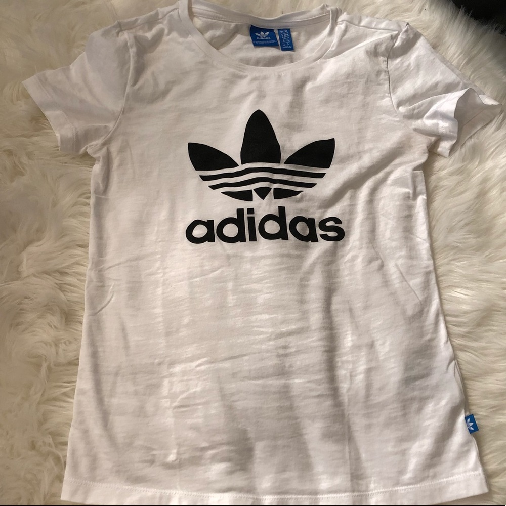 Adidas White T-shirt